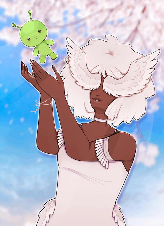 oc half body (ARTFIGHT ATTACK)